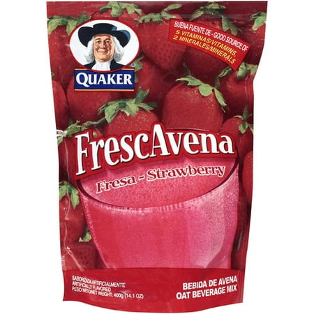 Quaker Frescavena Oat Strawberry Beverage Mix, 14.1 oz