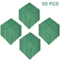 thumbnail image 1 of Rubber Tiles Interlocking Garage Floor Tiles 12x12x0.5Inch 50PCS Deck Tile Green, 1 of 9