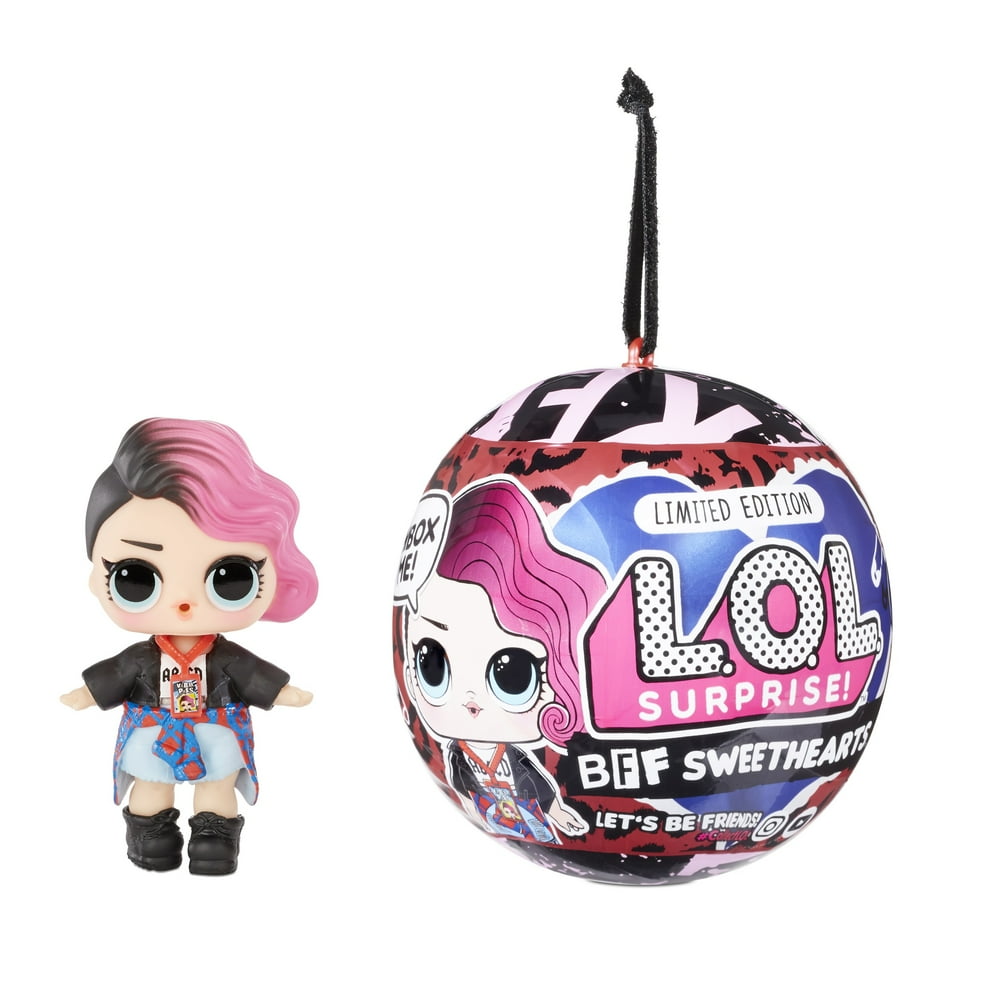 LOL Surprise BFF Sweethearts Rocker Doll with 7 Surprises, Surprise