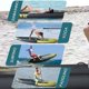 thumbnail image 5 of Tabla de surf Tableros de surf con esquí acuático con placas de surf con placas de surf con placas de agua Deportes de agua Espesas PVC Mesa de surf Junta de surf, 5 of 8
