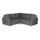 thumbnail image 2 of Sala Esquinera de Lino Gris Claro Makora Astori Moderno, 2 of 6