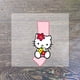 thumbnail image 1 of Sanrio parche de letras de dibujos animados de Hello Kitty, pegatina de transferencia para planchar, lindos parches de tela para niños, apliques de camiseta DIY, pegatina de vinilo, 1 of 4