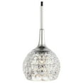 thumbnail image 3 of Woodbridge Lighting Bristol 3-Light Glass Pendant in Chrome/Bronze/Mercury, 3 of 4