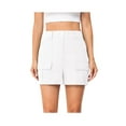 thumbnail image 4 of Asklazy Women High Waist Pockets overalls Shorts Summer Casual Shorts, 4 of 10