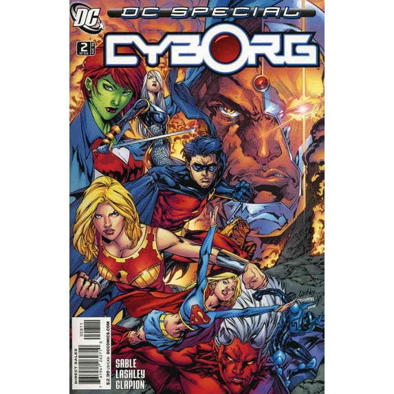 DC Special: Cyborg #2 VF ; DC Comic Book