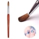 thumbnail image 2 of Pincel acrílico para decoración de uñas Kolinsky, pincel de madera roja para manicura y decoración de uñas (16#, 18#, 20#), 2 of 6