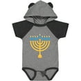 thumbnail image 3 of Inktastic Hanukkah Chanukah Menorah Boys or Girls Baby Bodysuit, 3 of 5