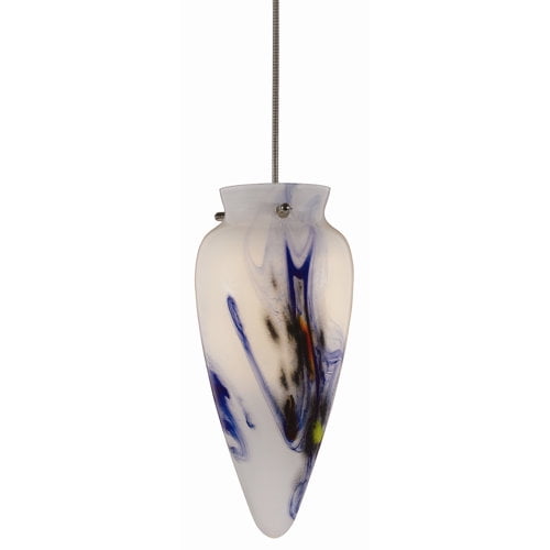 Cal Lighting UP-961/6-BS Contemporary Modern One Light Pendant from Low Voltage Uni Pack Pendants Collection in Pewter, Nickel, Silver Finish, 3.13 inches