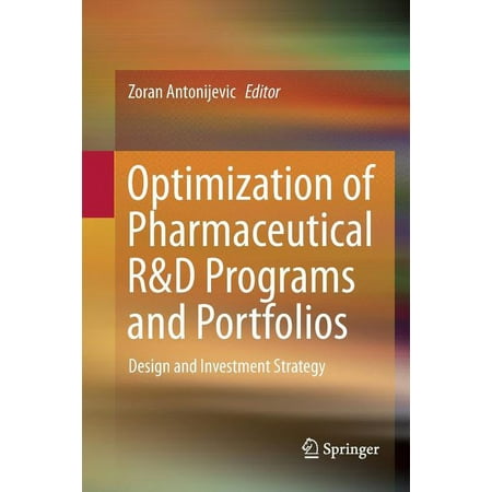 UPC: 9783319343129 | Optimization of Pharmaceutical R&d Programs and Portfolios: Design and Investment Strategy (Paperback)