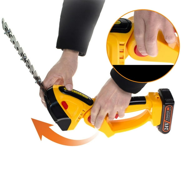 Electric Grass Shear Hedge Trimmer,2 in 1 Cordless Electric Grass Cutter Hedge Trimmer Smooth Operation