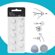 KOKCOOL Replacement Hearing Aid Domes Compatible with Oticon Minifit, Double Vent Bass Domes 8 mm, 3 Packs