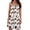 Brown Womens Summer Dress, variant on USSUMA Summer Feather Tie-dye Print Tshirt Dresses for Women Trendy Womens Square Neck Sleeveless Midi Sun Dresses Plus Sling Pleated Swing Knee Length Sundress Beach Vacation Casual Dress