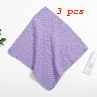 Contemporary Home Living Set of 4 Purple Traditional Decorative Dish Towels  26