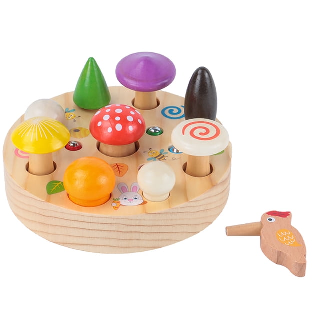 Rompecabezas Magnético De Madera Para Niños Cateissary FN002537-00