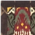 thumbnail image 4 of SAFAVIEH Ikat Anderson Southwestern Wool Area Rug, Cream/Brown, 4' x 6', 4 of 6
