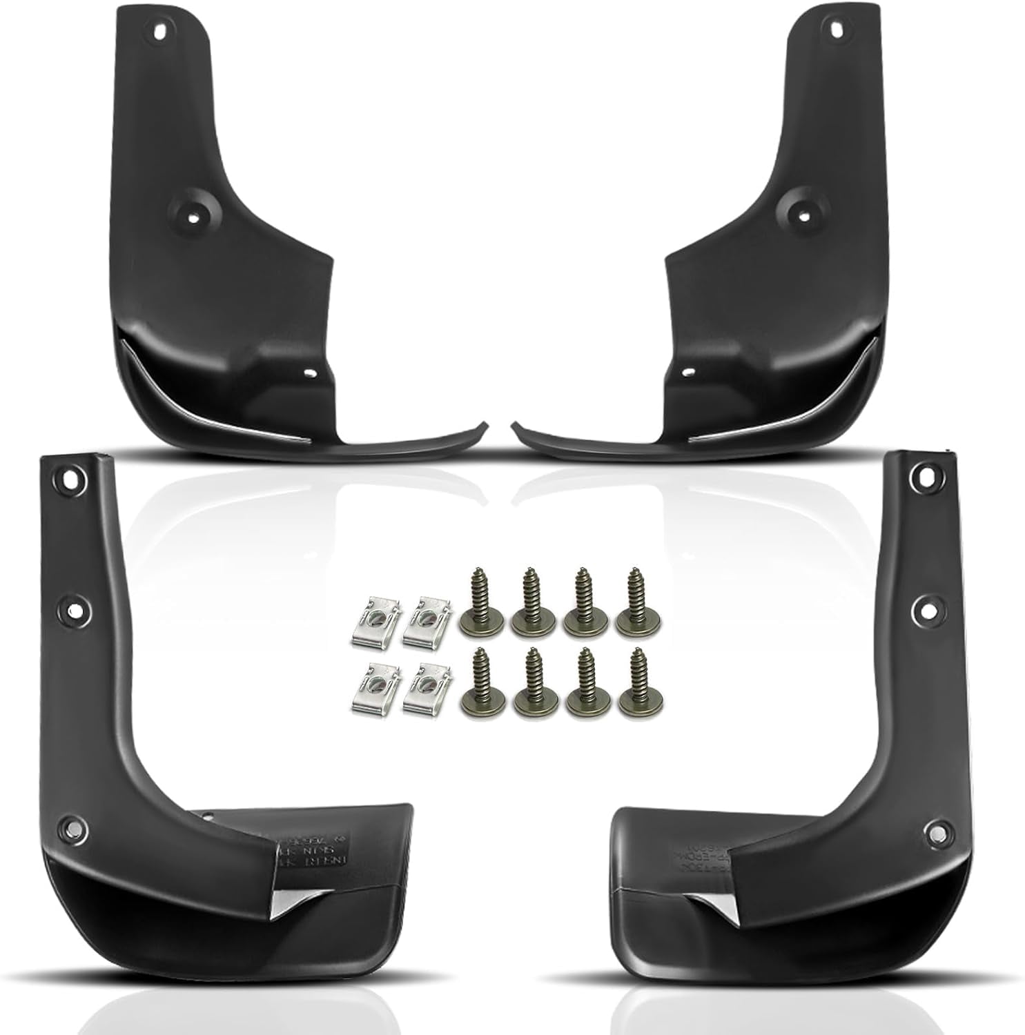 A-Premium Splash Guards Mud Flaps Mudguards Compatible with Lexus RX330 2004-2006 RX350 2007-2009 RX400h 2006 2007 2008 Front and Rear 4-PC