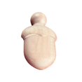 thumbnail image 4 of Adorno pequeño de madera de durazno para puerta, bolso y llavero. Estilo A 10cmx6cm, 4 of 9