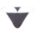 thumbnail image 2 of TANBOM Men's Underwear Breathable Lightweight Dark Grey 1-Pack 2XL, 2 of 6