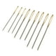thumbnail image 5 of Agujas de Coser Hugo Romas de Ojo Grande 9pcs Agujas de Tejer de Coser a Mano Oro, 5 of 8