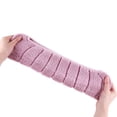 thumbnail image 3 of Apuakthei 5 piezas más gruesas para baño, suave, funda para asiento de inodoro, calentador de fibras elásticas, fácil instalación, fundas acolchadas para tapa, lavables y cómodas, 3 of 5