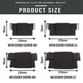 thumbnail image 4 of Fnyoxu Minimalist Clip-On Invisible Wallet Elastic Invisible Belt Waist Bag, 4 of 9