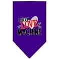 thumbnail image 6 of Pet and Dog Bandana Screen Printed, "Love Machine", 6 of 10