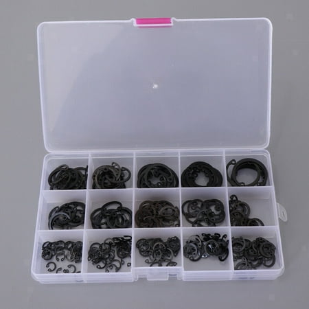 

175Pcs Circlip Set External Circlips Snap Ring Assortment Retaining Cir Clip