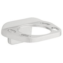 Bath Unlimited D2405PC Polished Chrome Futura Toothbrush and Tumbler Holder