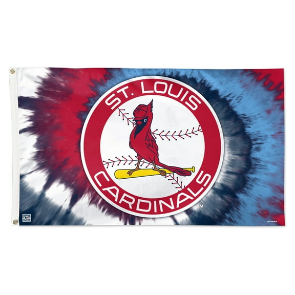 WinCraft St. Louis Cardinals 3' x 5' Tie-Dye Deluxe Single-Sided Flag
