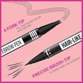 thumbnail image 4 of iMethod 2-in-1 Eyebrow Pen, 4-Fork-Tip & Precise Brush-Tip for Natural Hair-Like Brows, Long-Lasting with Eyebrow Spoolie Brush, Reddish Brown, 4 of 5