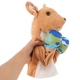 thumbnail image 4 of Kangaroo Hand Puppet Cloth Khaki For Kids Interactive Play 1Pack 10.2X6.3X5.9In, 4 of 8