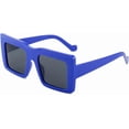 thumbnail image 1 of Square Frame Punk Men and Women Retro Sunglasses (Color : C, Size : Medium), 1 of 4