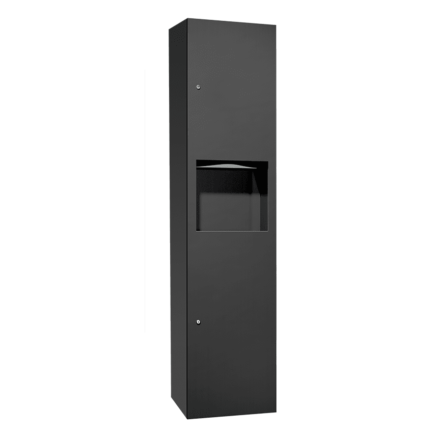 ASI 6467-9-41PC - Simplicity™ in Matte Black Paper Towel Dispenser ...