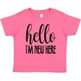 thumbnail image 3 of Inktastic Hello, I'm New Here Boys or Girls Toddler T-Shirt, 3 of 5