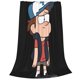 thumbnail image 2 of Manta de felpa Gravity Falls, ligera, suave y difusa, de microfibra, para sofá, cama, sofá, manta de microfibra ultra suave, 2 of 8