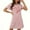 Pink, variant on VgaVtl Womens Nightgowns & Sleepshirts White Short Sleeve Sleepwear for Women Plus Size Breathable Love Print Cute Nightgowns