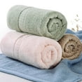 thumbnail image 4 of Nvzi 4-Pcs brown Wash Cloth for Face, 7634cm/29.9213.39in Bamboo Fiber, Soft Towels for Bathroom, Gentle Clearance, Towels for Home Daily Facial Cleansing, 4 of 4