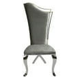 thumbnail image 1 of Canadian Morocco Silver Dining Chair (Set of 2), 1 of 2