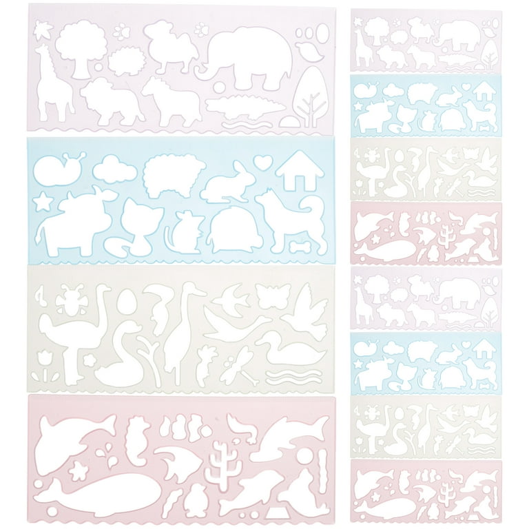 Children's Stencil, Painting Template, Drafting Stencil