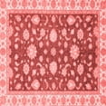 thumbnail image 1 of Ahgly Company Indoor Square Oriental Red Traditional Area Rugs, 8' Square, 1 of 4