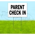 thumbnail image 1 of Parent Check In (18" x 24") Yard Sign, Includes Metal Step Stake, 1 of 6