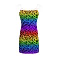 thumbnail image 5 of USSUMA Sundresses for Women Casual Summer Spaghetti Strap Pocket Short Leopard Tie Dye Mini Womens Shirt Dresses Beach V Neck Sleeveless Plus Size Wedding Guest Sun Dress, 5 of 5