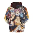 thumbnail image 3 of Fairy Tail Unisex Adult Hoodie Casual Hooded Sweatshirt Pullover Novelty 3D Printed Sweater Jacket M, 3 of 8