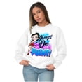 thumbnail image 4 of Betty Boop Air Brushed On Point Women Plus Size Sweatshirt Brisco Brands 3X, 4 of 6