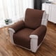 thumbnail image 1 of Granjero Gordo Cojín de sofá de color sólido, funda de sofá marrón oscuro, funda protectora para muebles, 21,65 x 78,74 pulgadas, 1 of 5