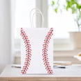 thumbnail image 4 of Sacs de Rangement en Papier Kraft Blanc pour Fêtes, Cadeaux et Collations 12 Pcs, 4 of 8