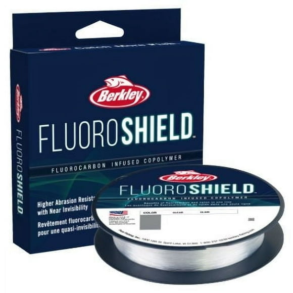 Berkley FluoroShield 300 Yard 15lb Fishing Line, FluoroShield 300 Yard 15lb Fishing Line