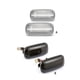 thumbnail image 5 of Sidaley 2 piezas de luz de señal de giro de coche reemplazo de actualización desmontable 18SMD accesorios de lámpara de vehículo automotriz Type2 NO2, 5 of 6
