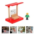 thumbnail image 3 of 1 Set Wooden Railway Station Platform Model for Children to Develop Fine Motor Skills and Creativity, 3 of 9