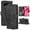 Black, variant on Leather For Google Pixel 10 Pro XL Case Orchids&Butterflies Embossed 3-card  Flip Wallet Leather Case With Card Holder Magnetic Closure  Phone Cases Cover,Red,For Pixel 10 Pro XL